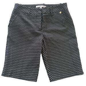 Trina Turk Size 2 Black Bermuda Shorts